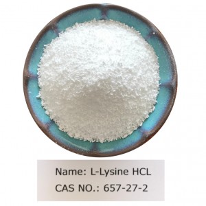 L-Lysine HCL CAS NO 657-27-2 for Food Grade (FCC/AJI/USP)