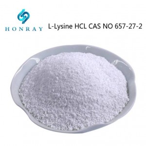 L-Lysine HCL CAS NO 657-27-2 for Food Grade (FCC/AJI/USP)